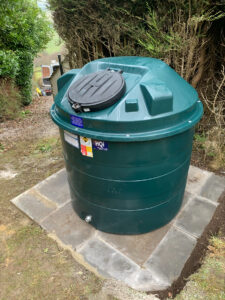 Oil central heating tank - fited North Yorkshire