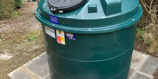 Oil central heating tank - fited North Yorkshire