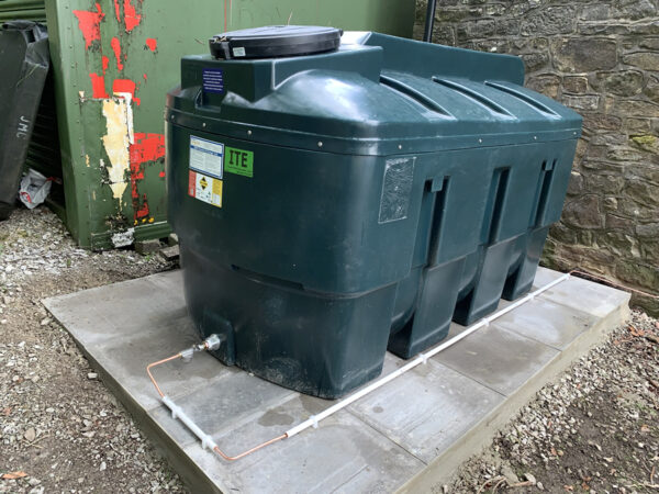 Oil central heating tank - fitted North Yorkshire